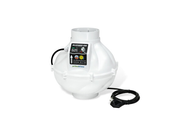 Prima Klima EC Whisperblower 0-100% Dimmable 450m³/h PK125WHSP- ESM