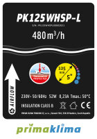 Prima Klima Whisperblower 1 Speed 480m³/h 125mm
