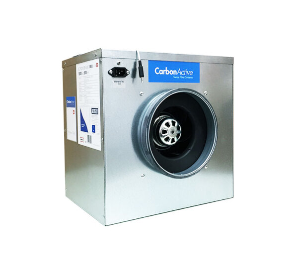 CarbonActive EC Silent Box 500m³/h 160mm 820 Pa