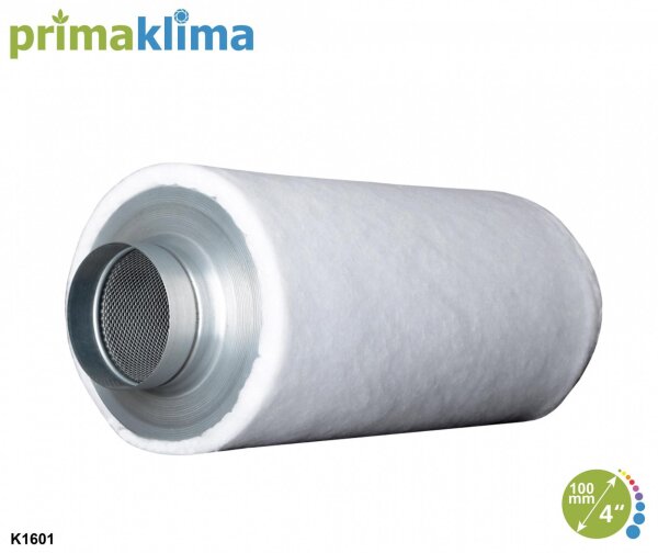Prima Klima K1601 INDUSTRY Edition Carbon Filter 280m³/h 100mm Flansch 40cm lang
