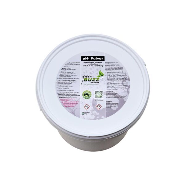 Green Buzz Nutrients pH- PULVER 5Kg