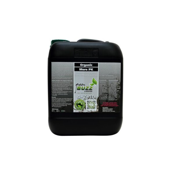 Green Buzz Nutrients Organic More PK 10L